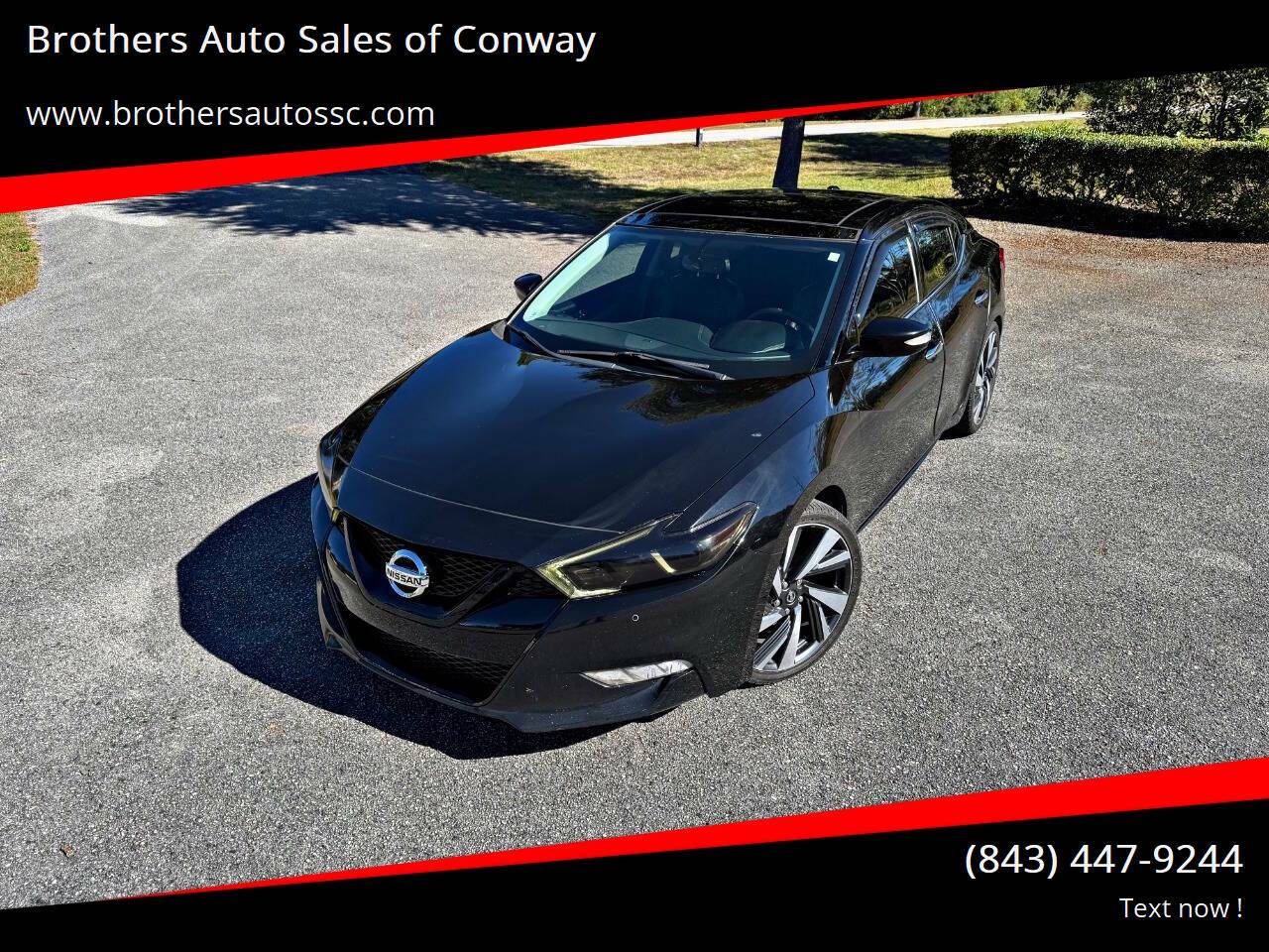2017 Nissan Maxima SL — Sedan — 133,638 mi — Conway, SC
