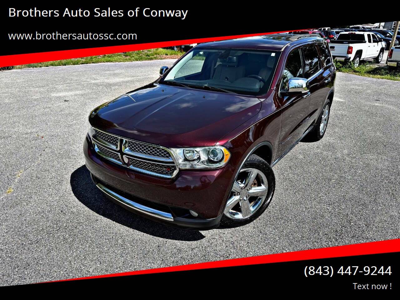 2012 Dodge Durango Citadel — SUV — 131,853 mi — Conway, SC