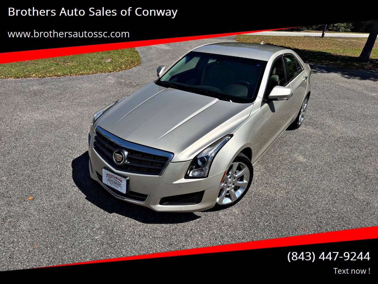2013 Cadillac ATS Luxury — Sedan — 94,426 mi — Conway, SC