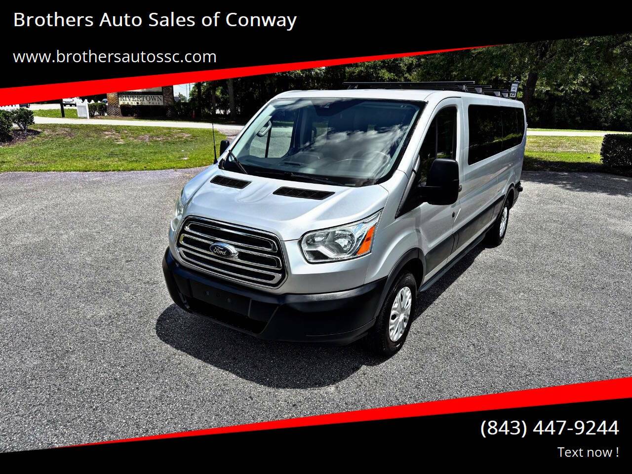 2015 Ford Transit Passenger Wagon T-350 XLT — Passenger Van — 134,132 mi — Conway, SC