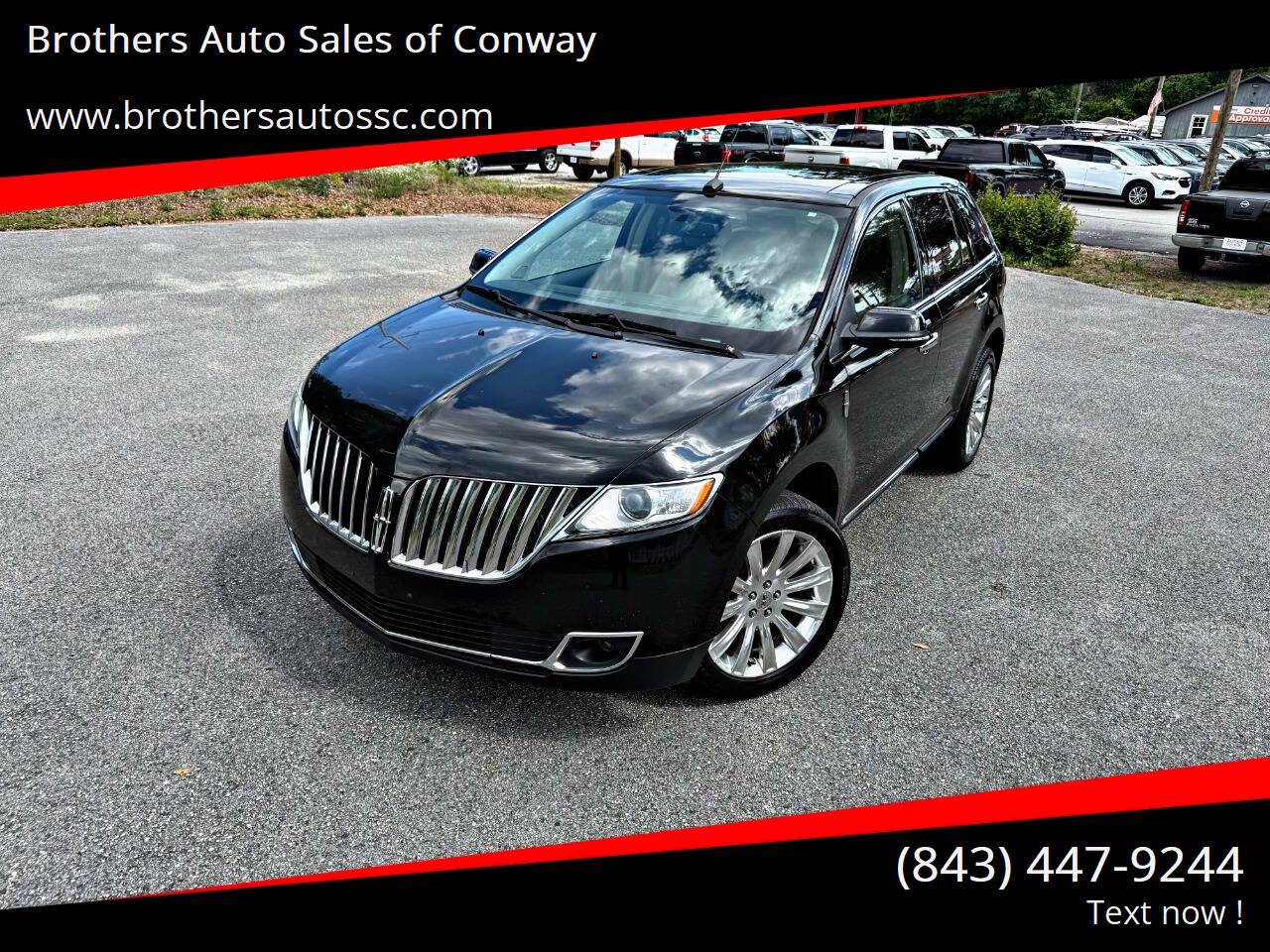 2013 Lincoln MKX AWD — SUV — 144,366 mi — Conway, SC