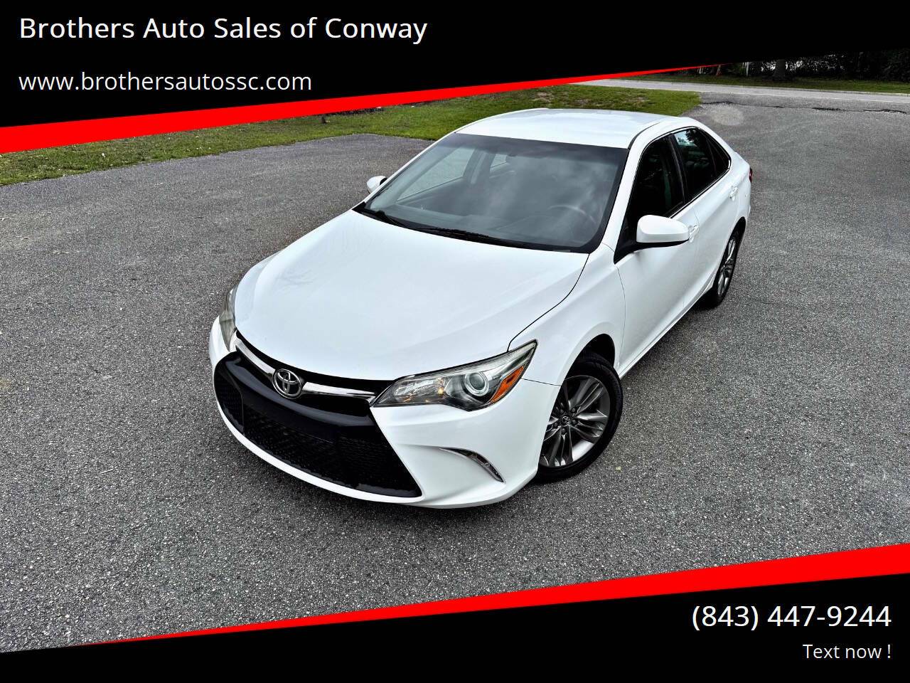 2017 Toyota Camry LE — Sedan — 143,595 mi — Conway, SC