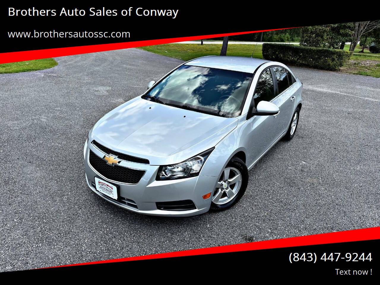 2011 Chevrolet Cruze LT — Sedan — 133,797 mi — Conway, SC