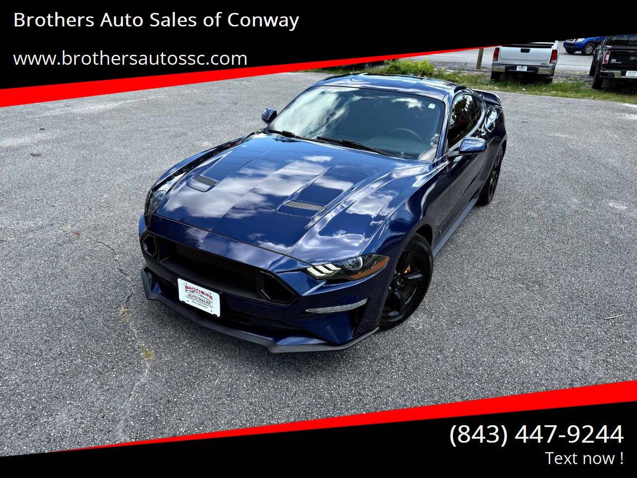 2019 Ford Mustang EcoBoost — Coupe — 111,922 mi — Conway, SC