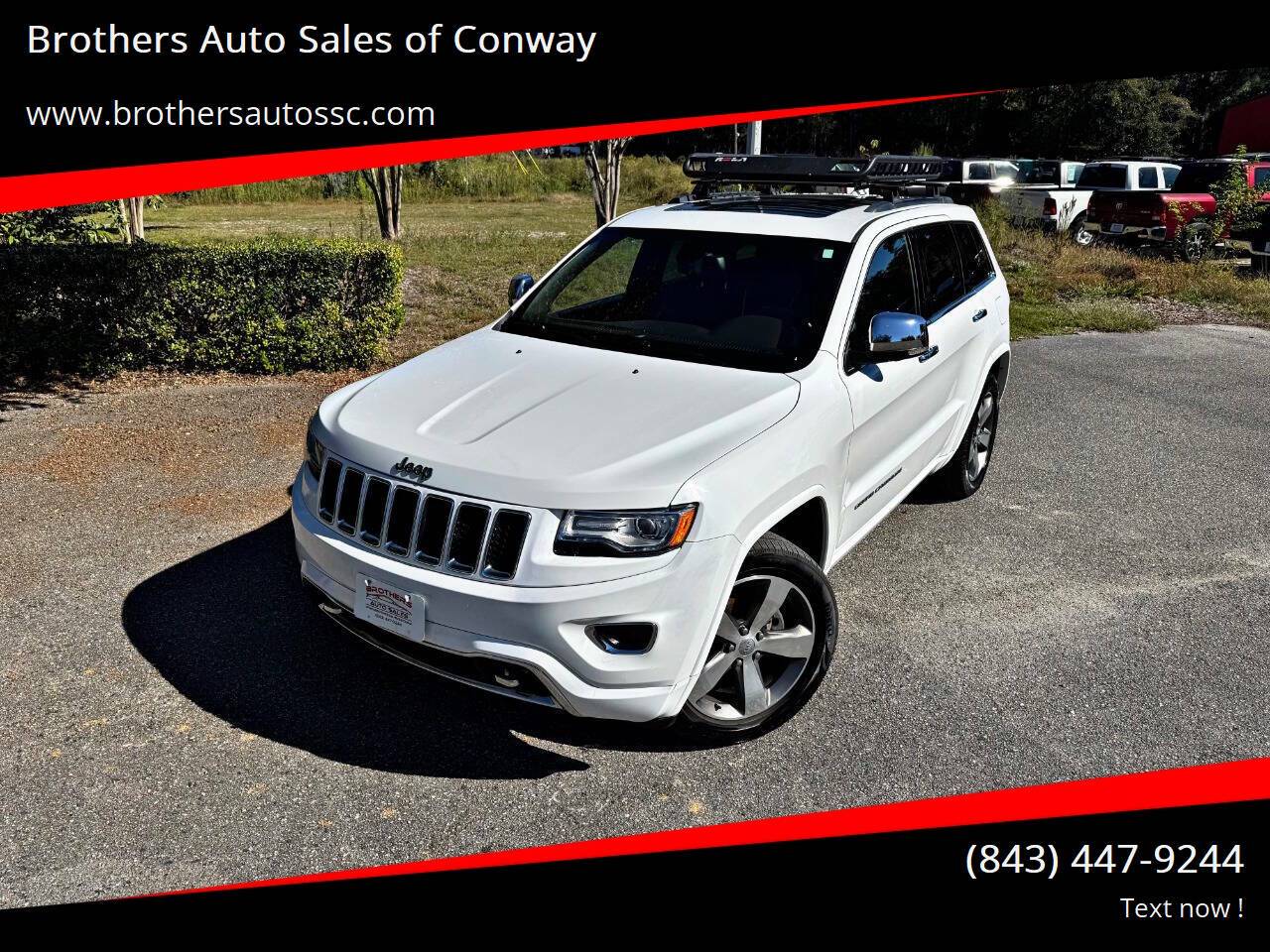 2015 Jeep Grand Cherokee Overland — SUV — 118,807 mi — Conway, SC
