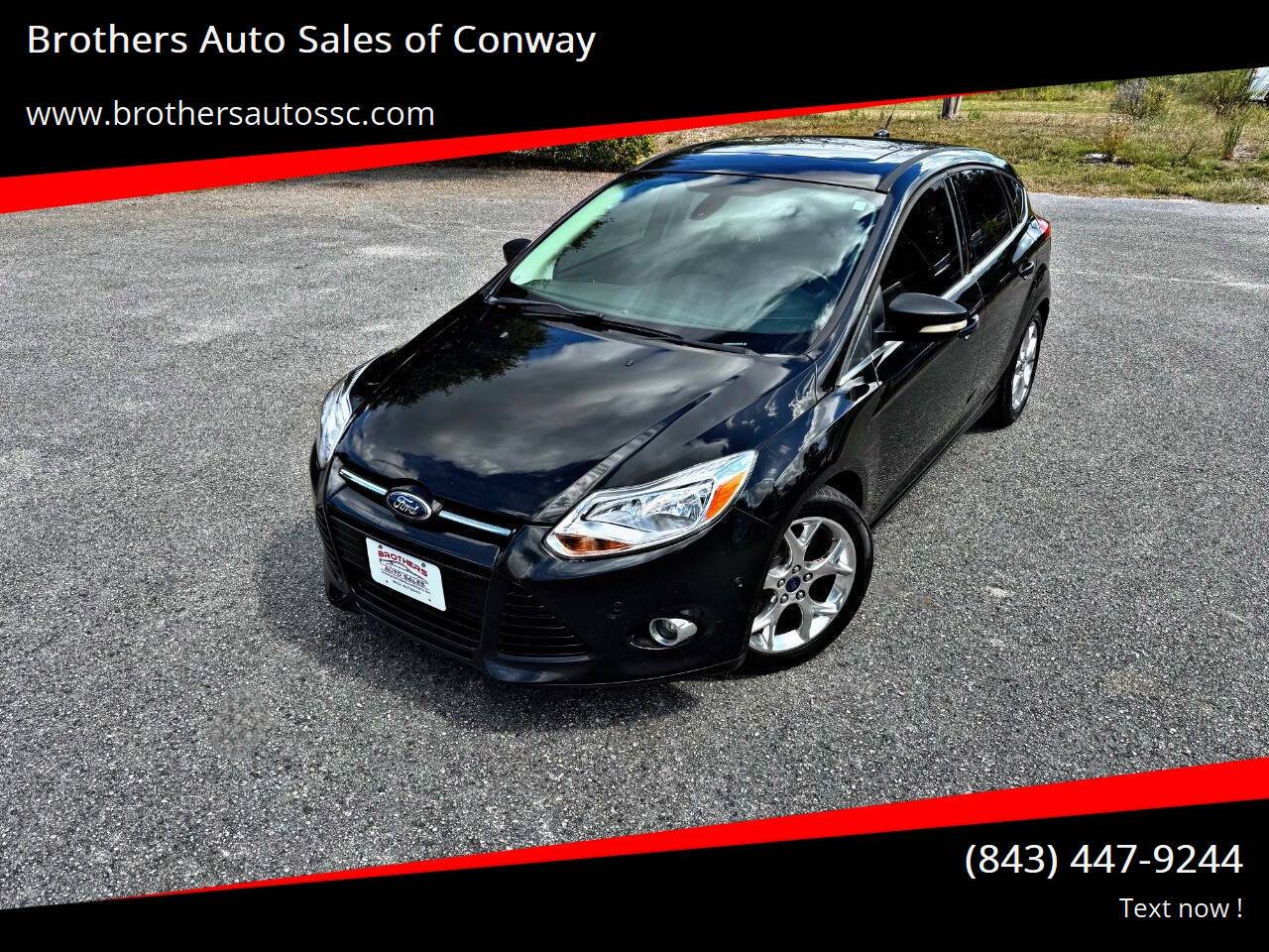 2012 Ford Focus SEL — Hatchback — 131,333 mi — Conway, SC