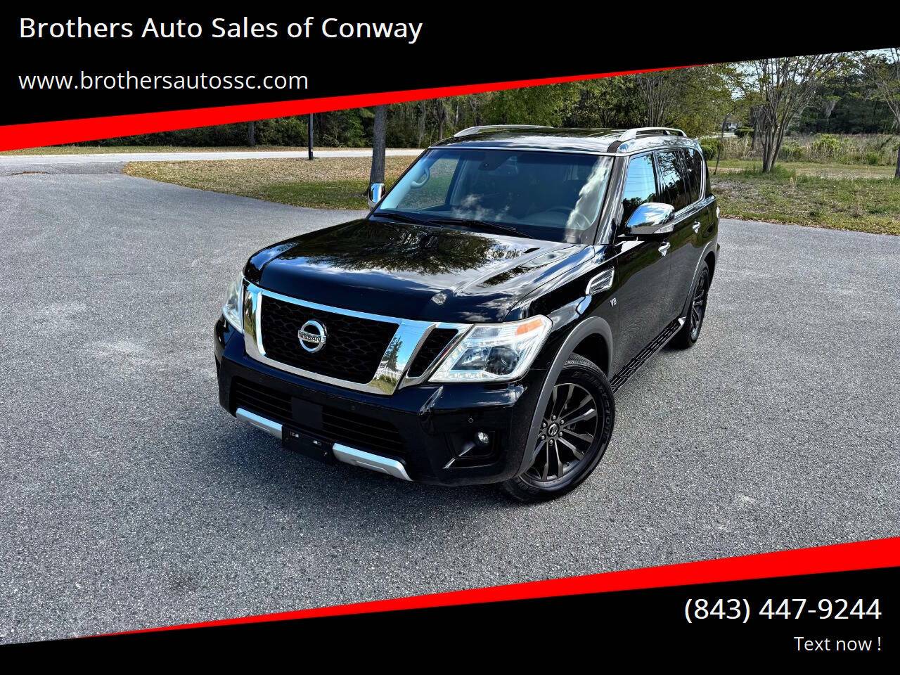 2017 Nissan Armada Platinum — SUV — 132,032 mi — Conway, SC