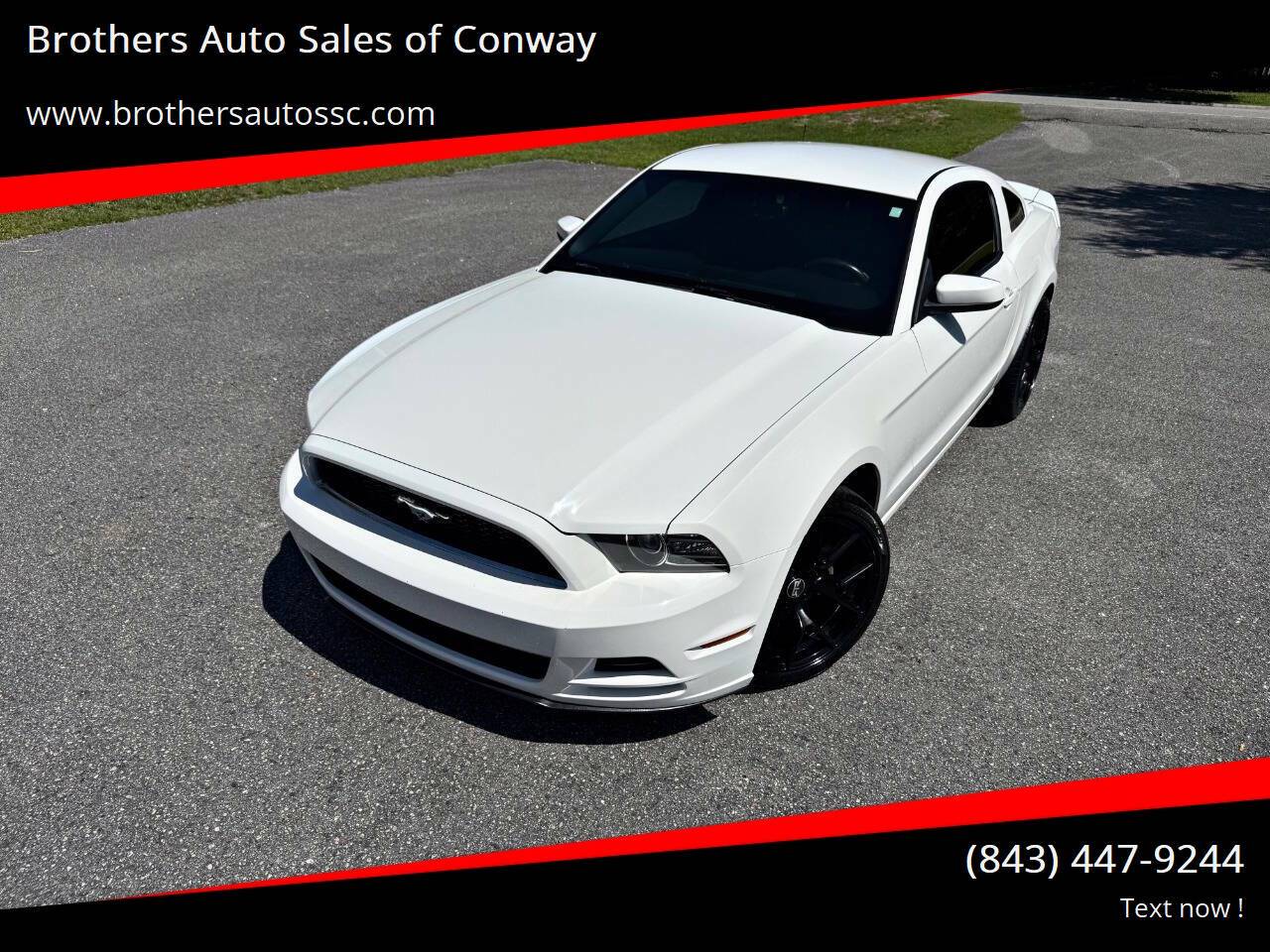 2013 Ford Mustang V6 Premium — Coupe — 118,729 mi — Conway, SC