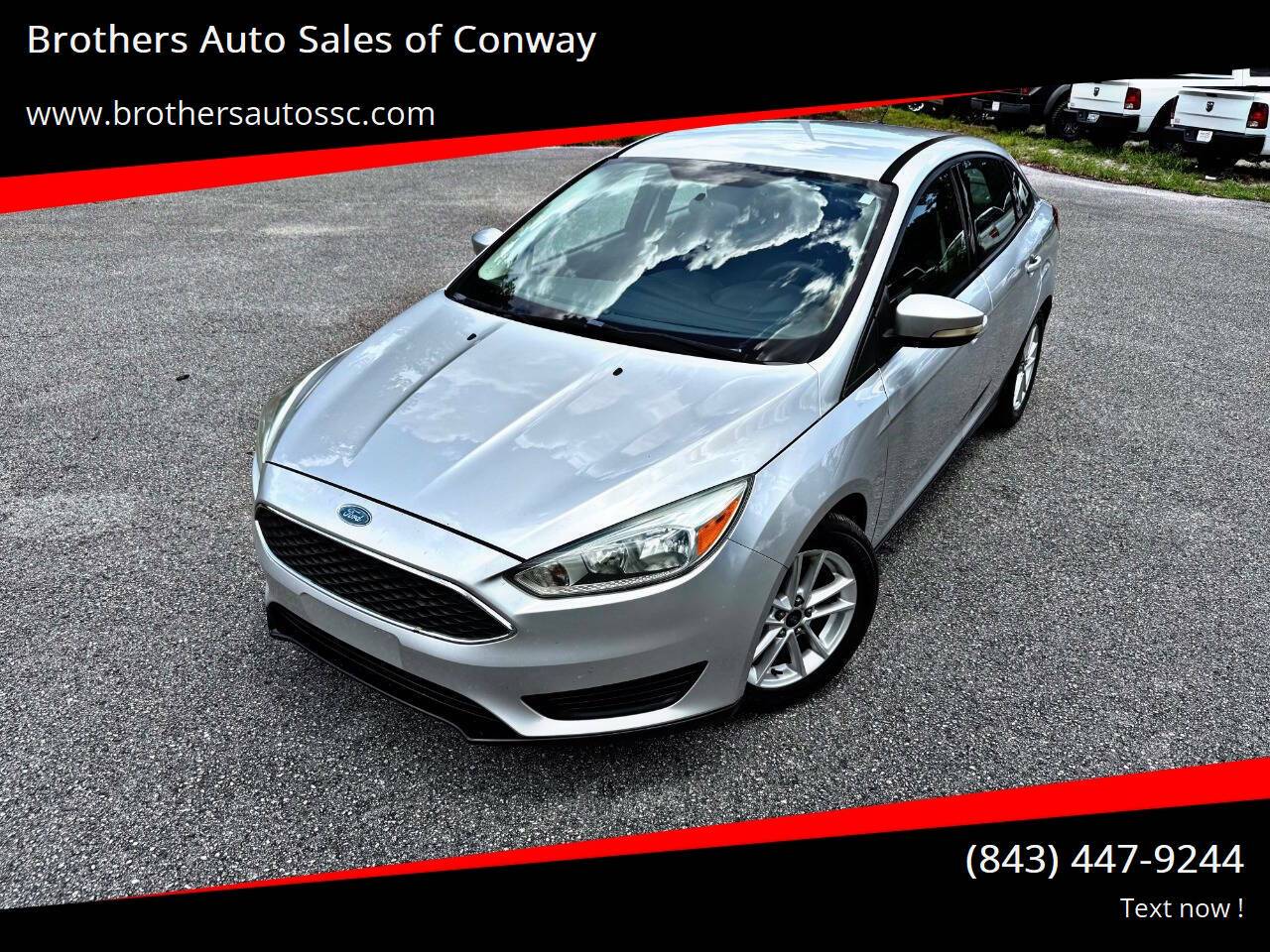 2015 Ford Focus SE — Sedan — 141,822 mi — Conway, SC