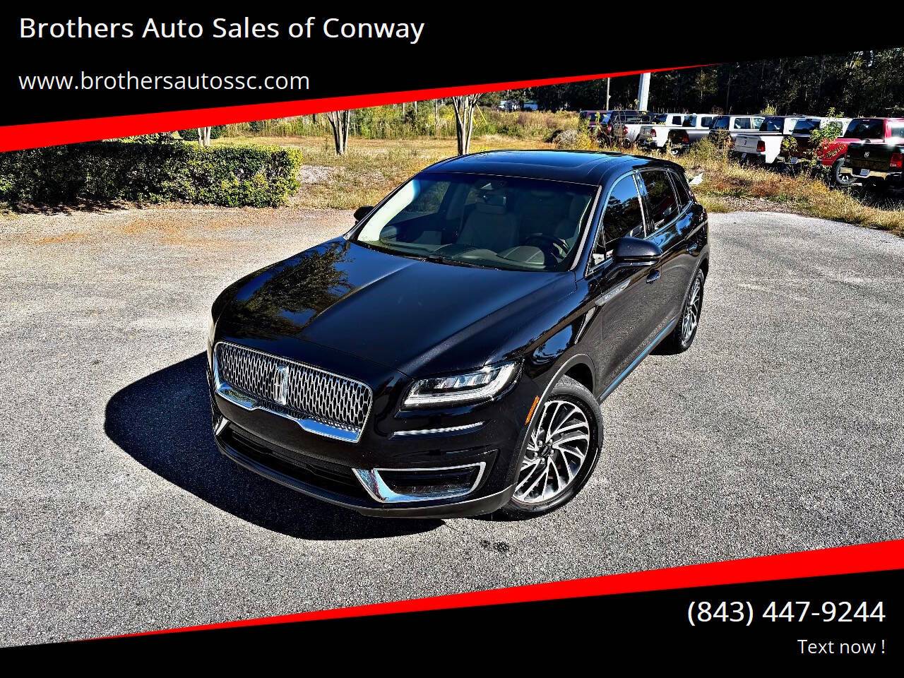 2019 Lincoln Nautilus Reserve — SUV — 97,260 mi — Conway, SC