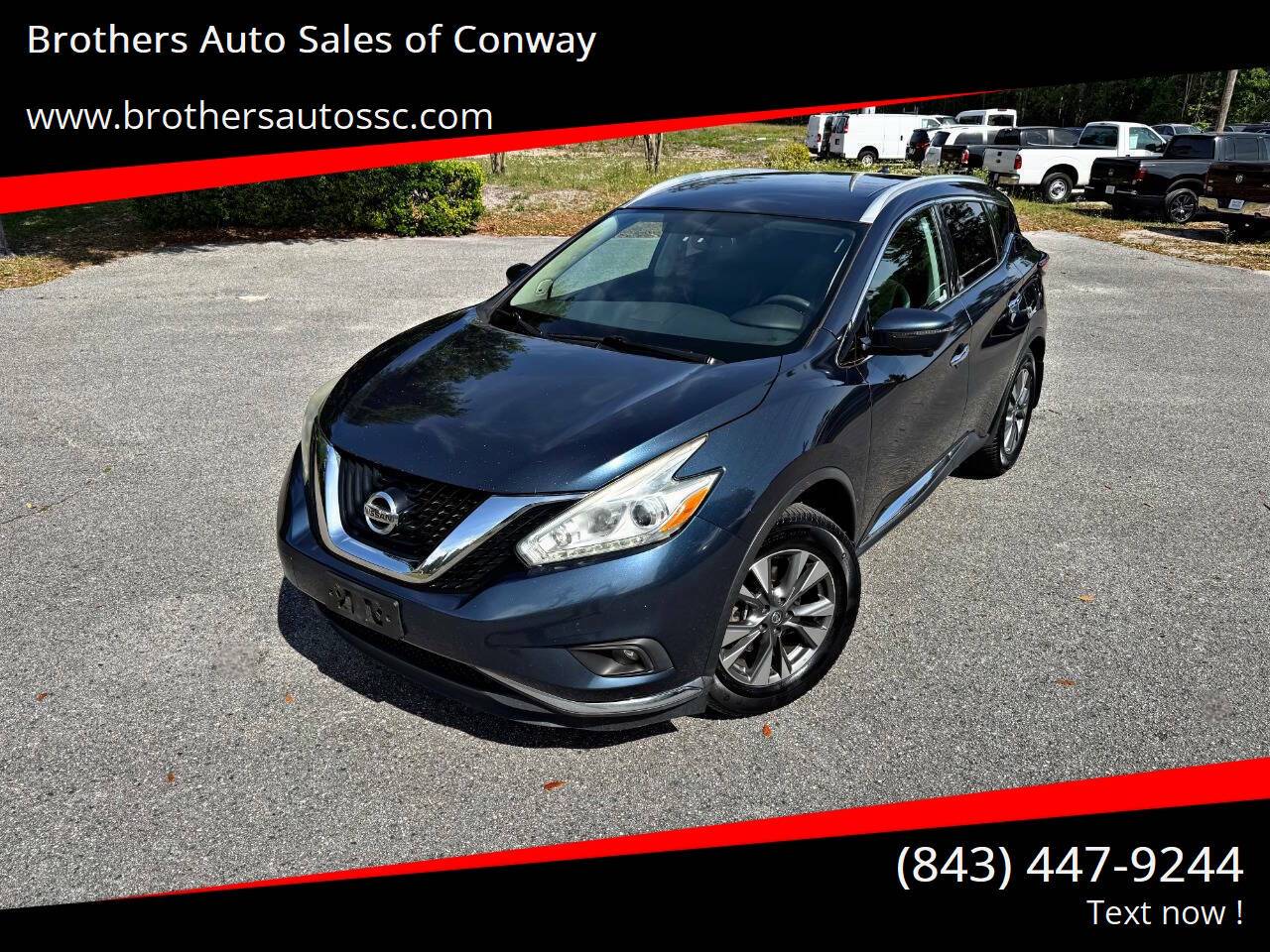 2016 Nissan Murano SL — SUV — 125,209 mi — Conway, SC