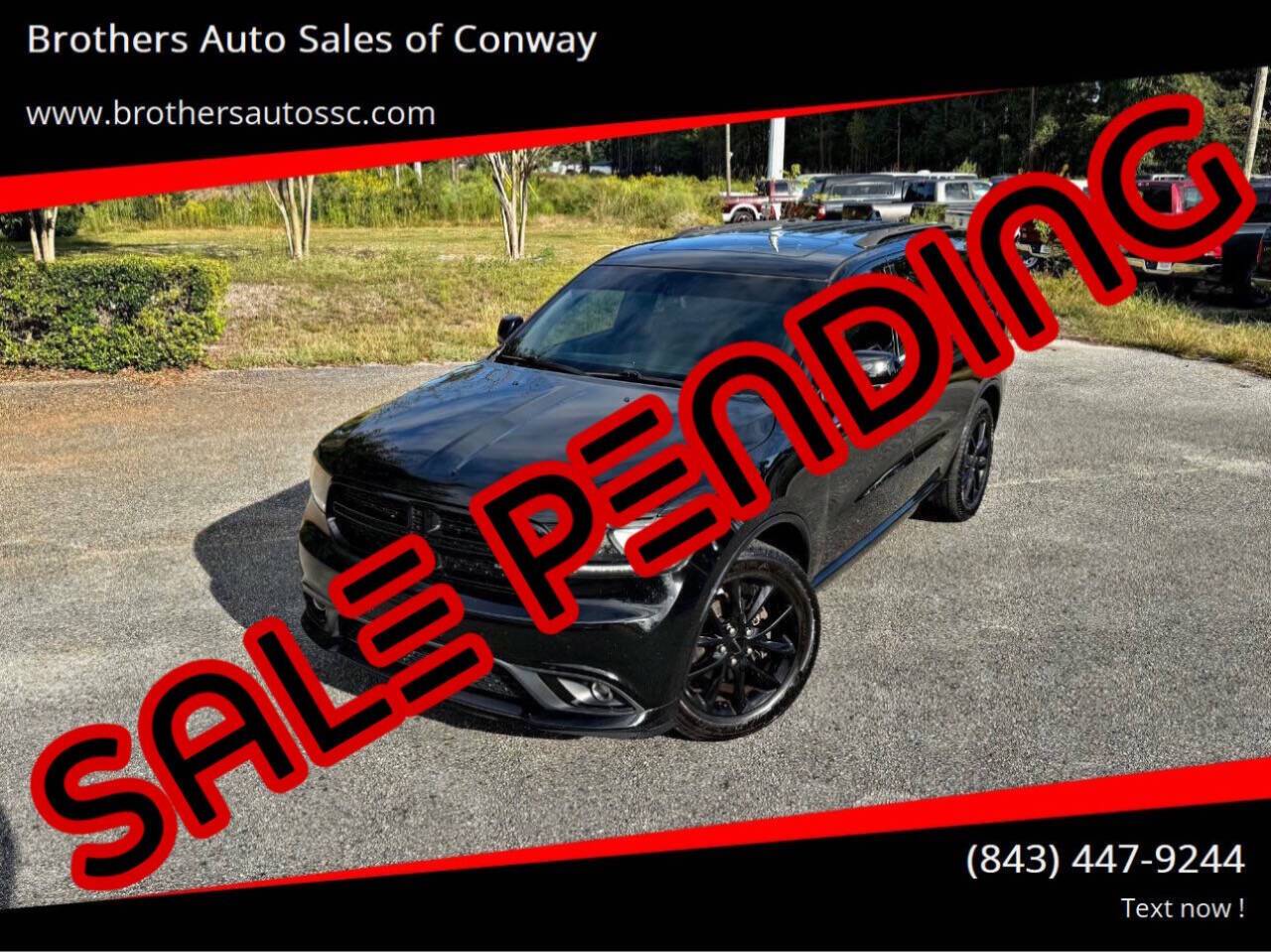 2017 Dodge Durango GT — SUV — 117,161 mi — Conway, SC