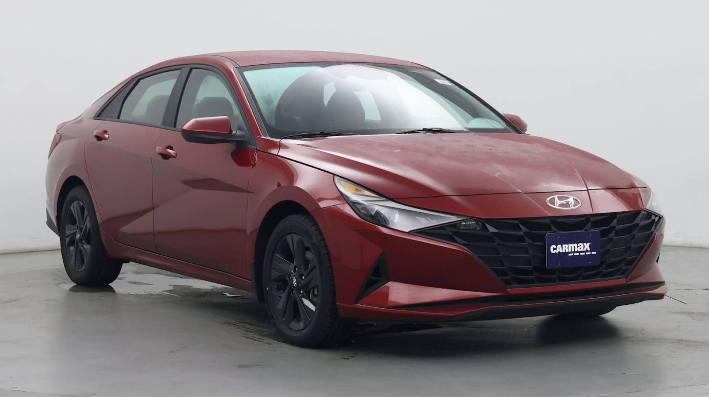 2023 Hyundai Elantra Hybrid Blue — Sedan — 6,440 mi — Winterville, NC