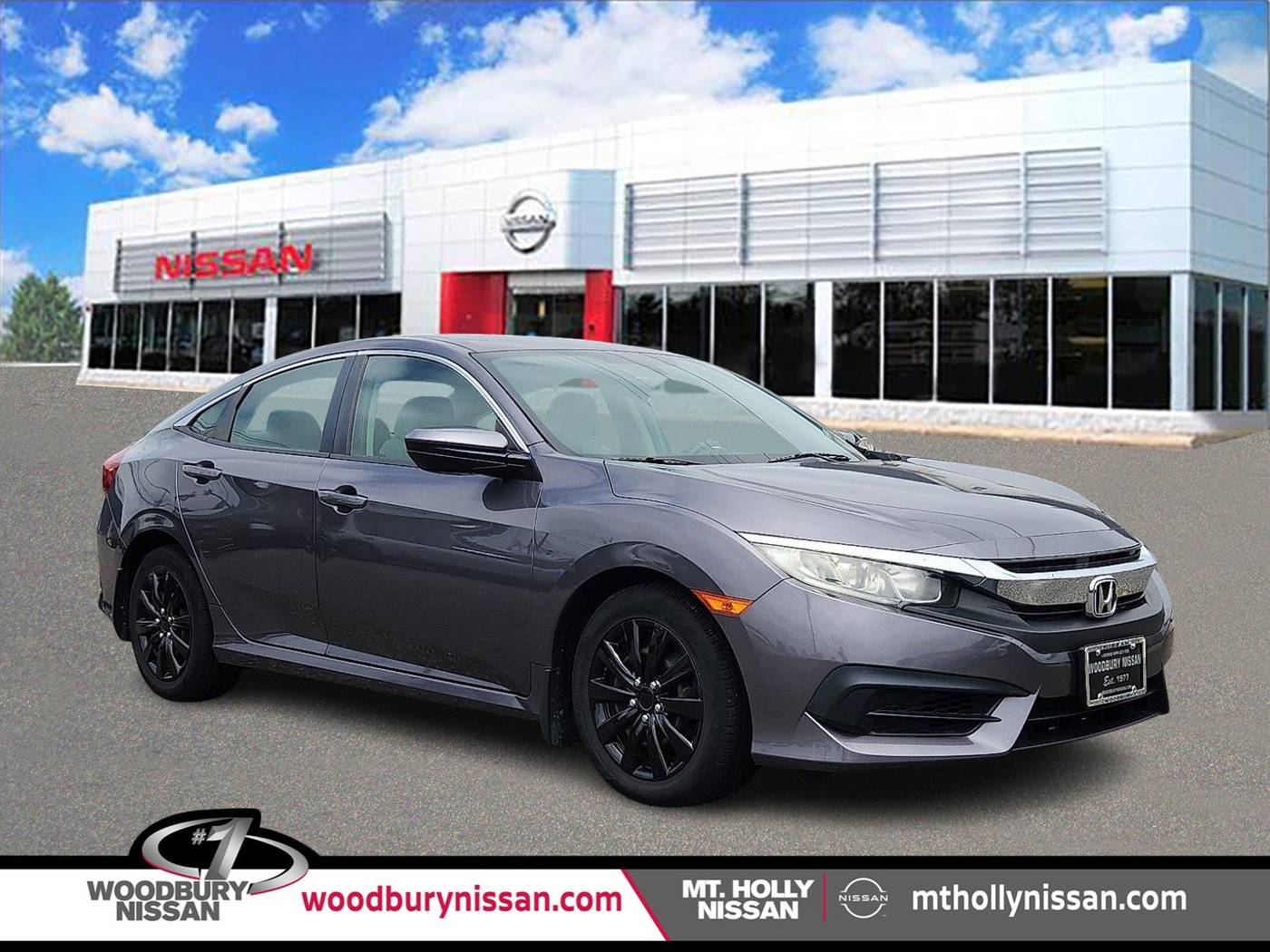 2016 Honda Civic LX — Sedan — 58,470 mi — Woodbury, NJ