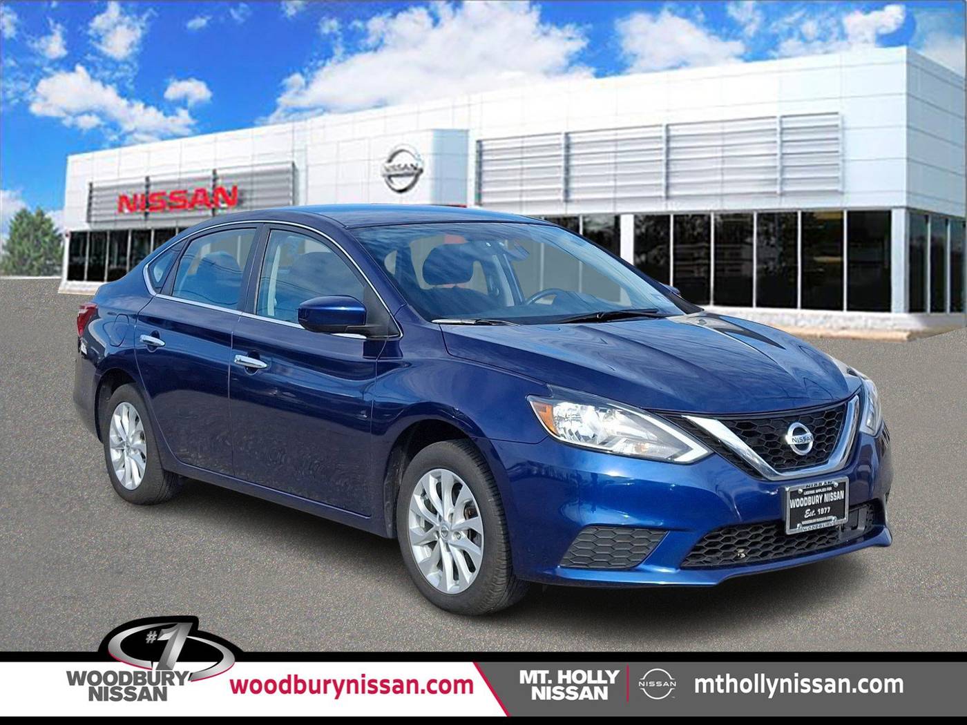 2019 Nissan Sentra SV — Sedan — 65,250 mi — Woodbury, NJ