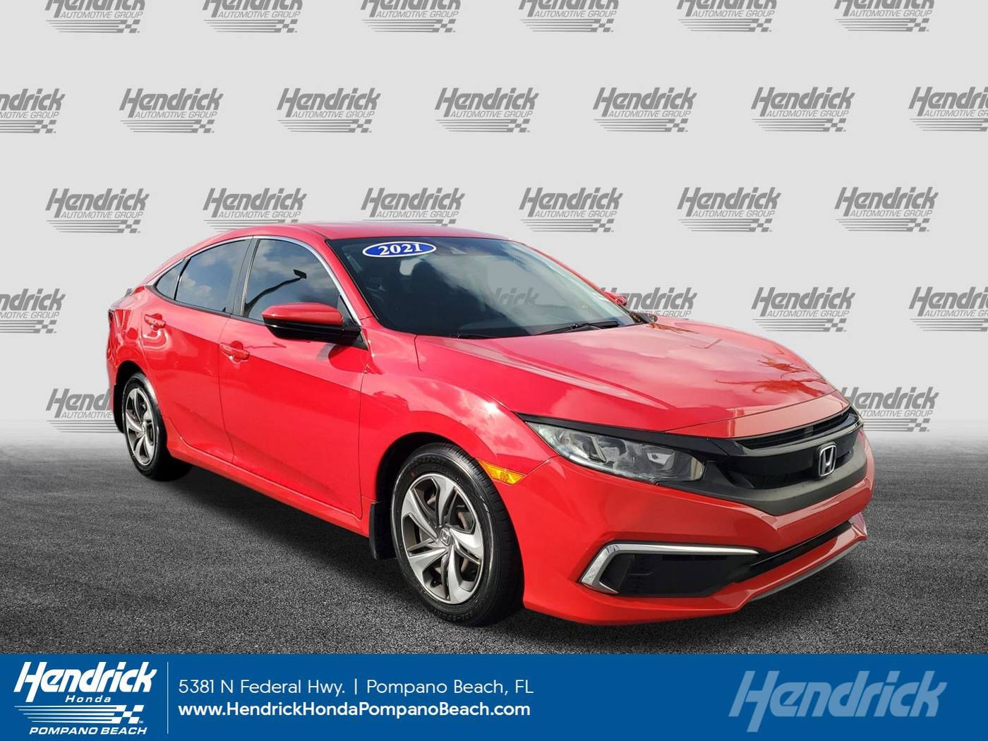 2021 Honda Civic LX — Sedan — 15,242 mi — Pompano Beach, FL