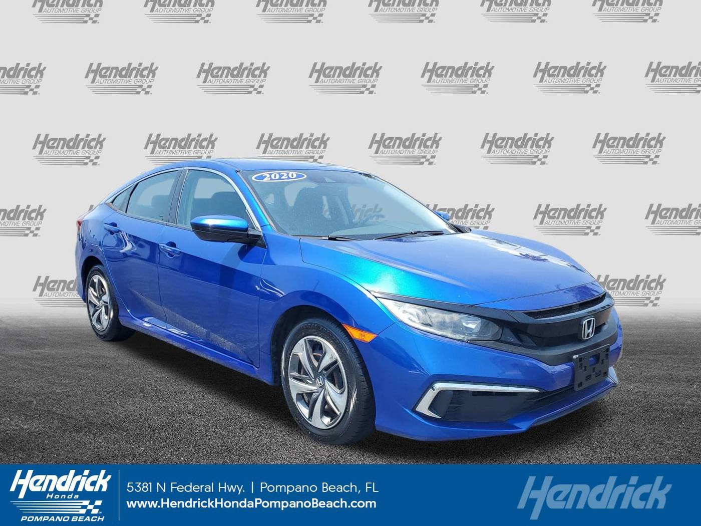 2020 Honda Civic LX — Sedan — 63,462 mi — Pompano Beach, FL