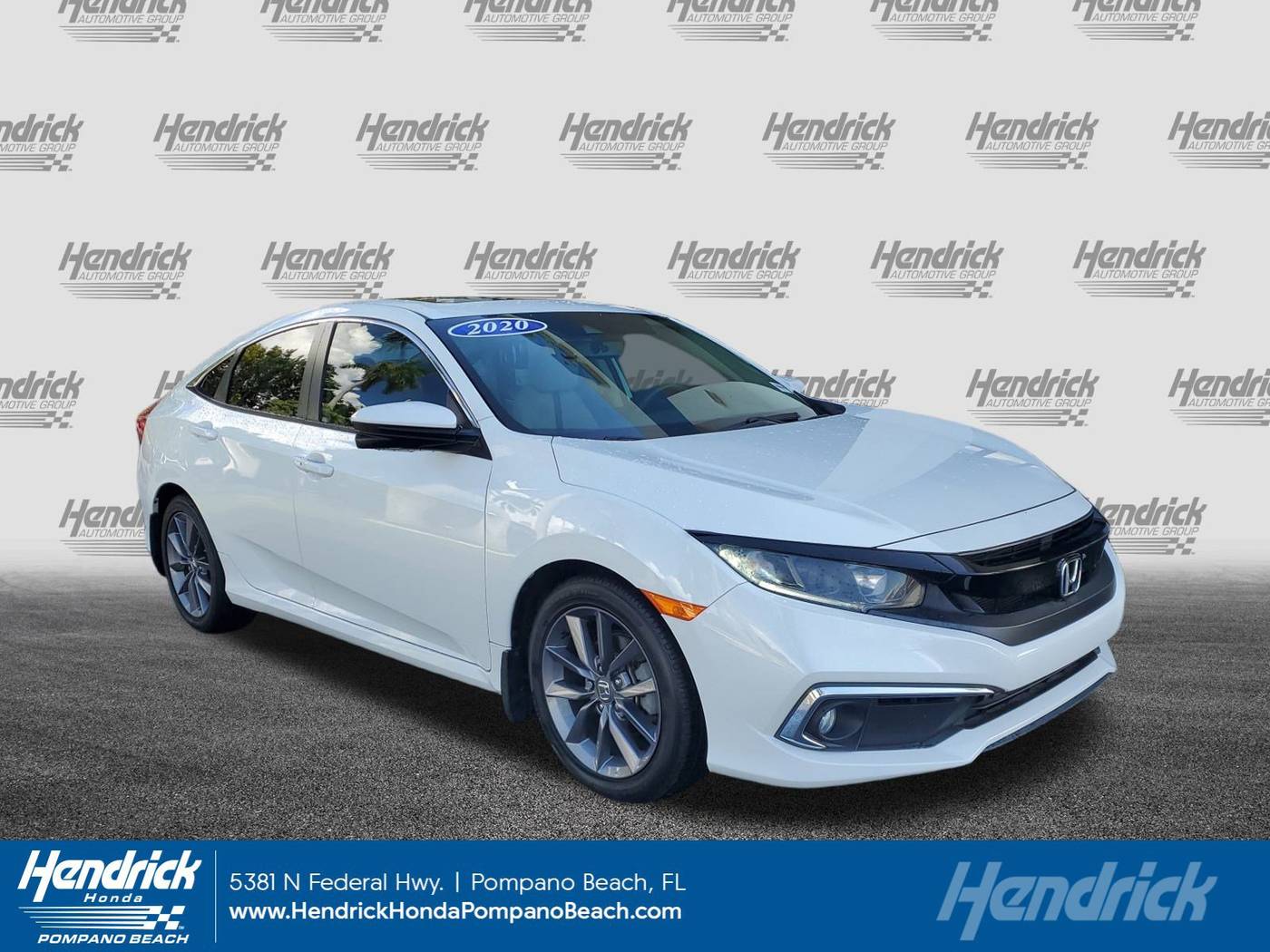 2020 Honda Civic EX-L — Sedan — 2,044 mi — Pompano Beach, FL