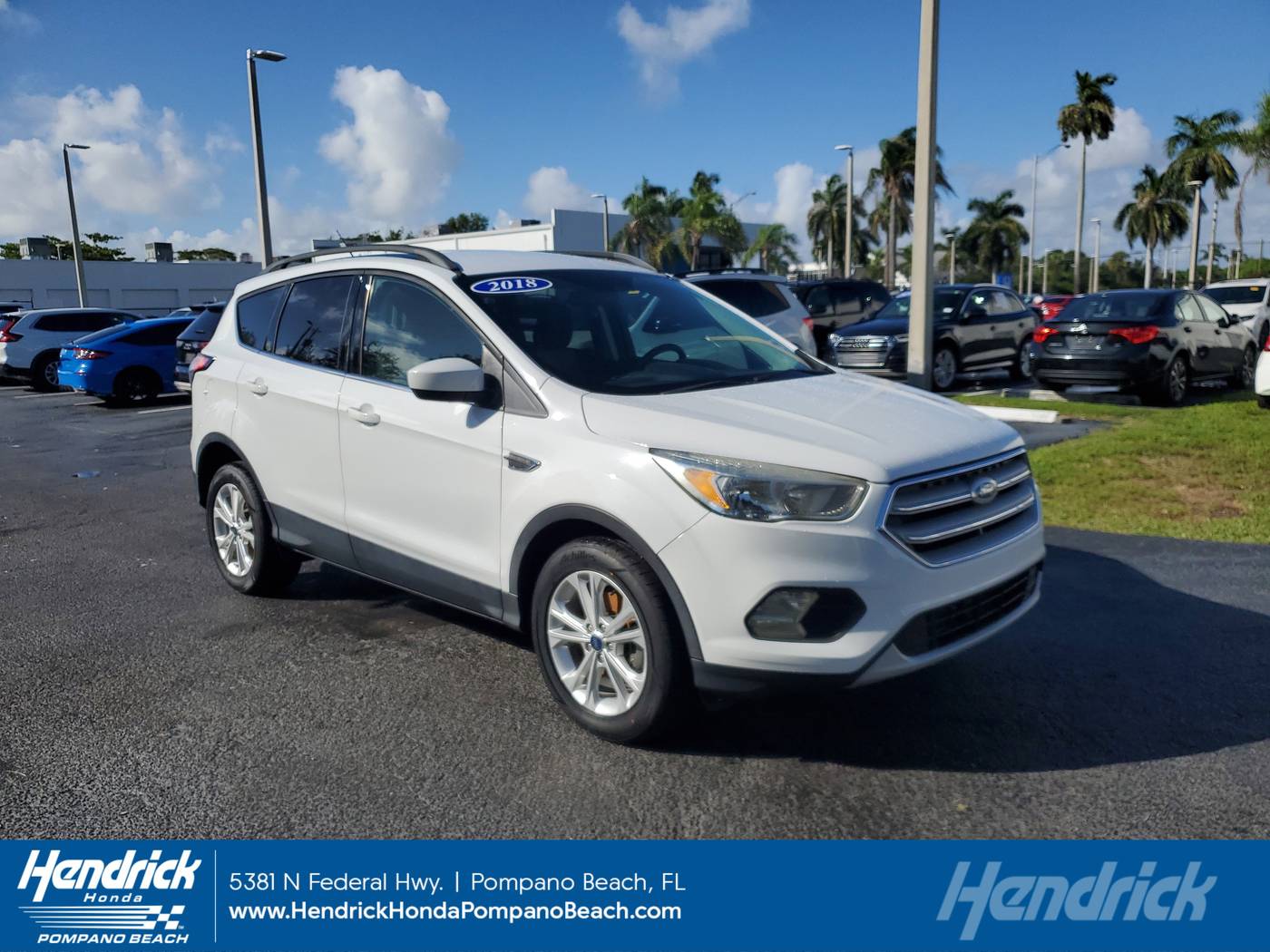 2018 Ford Escape SE — SUV — 38,691 mi — Pompano Beach, FL