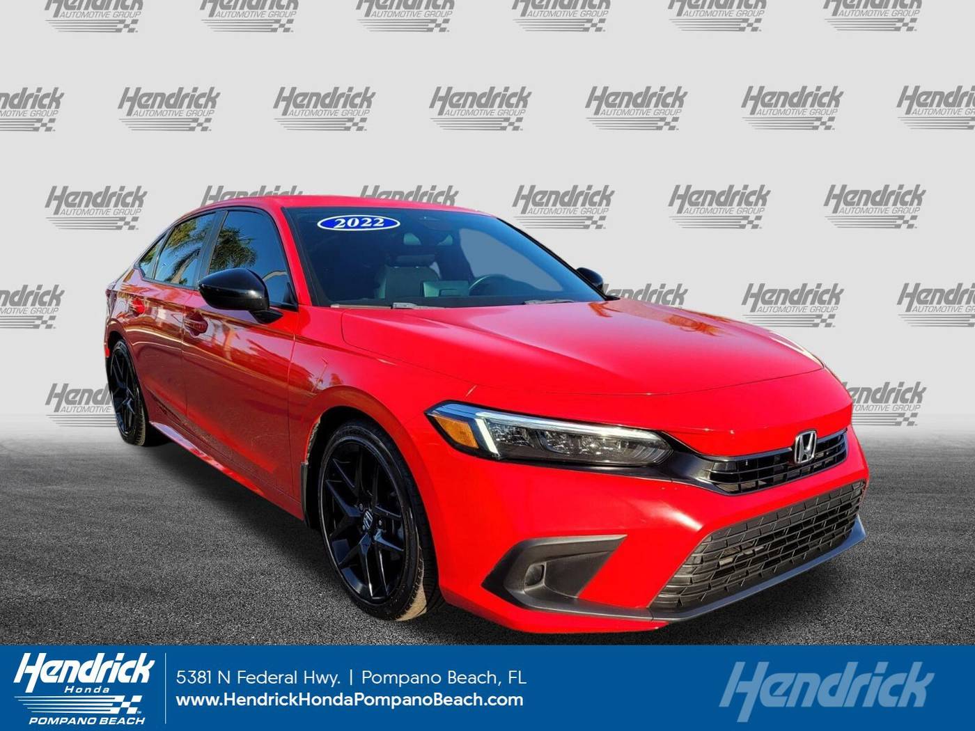 2022 Honda Civic Sport — Sedan — 27,703 mi — Pompano Beach, FL