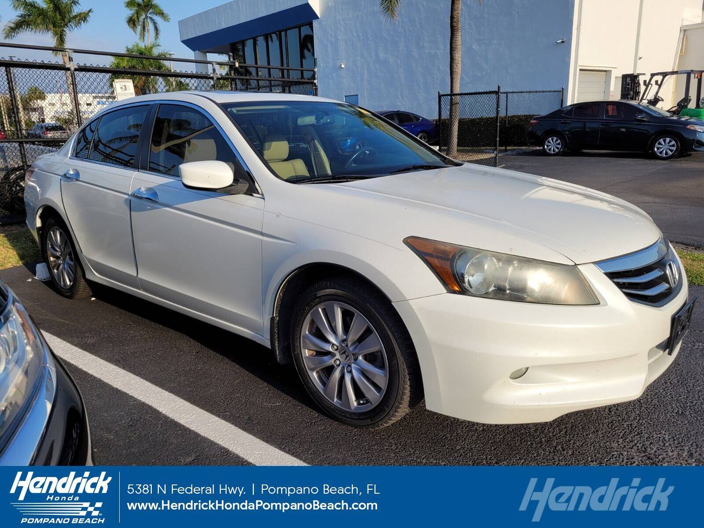 2012 Honda Accord EX-L V6 — Sedan — 164,329 mi — Pompano Beach, FL