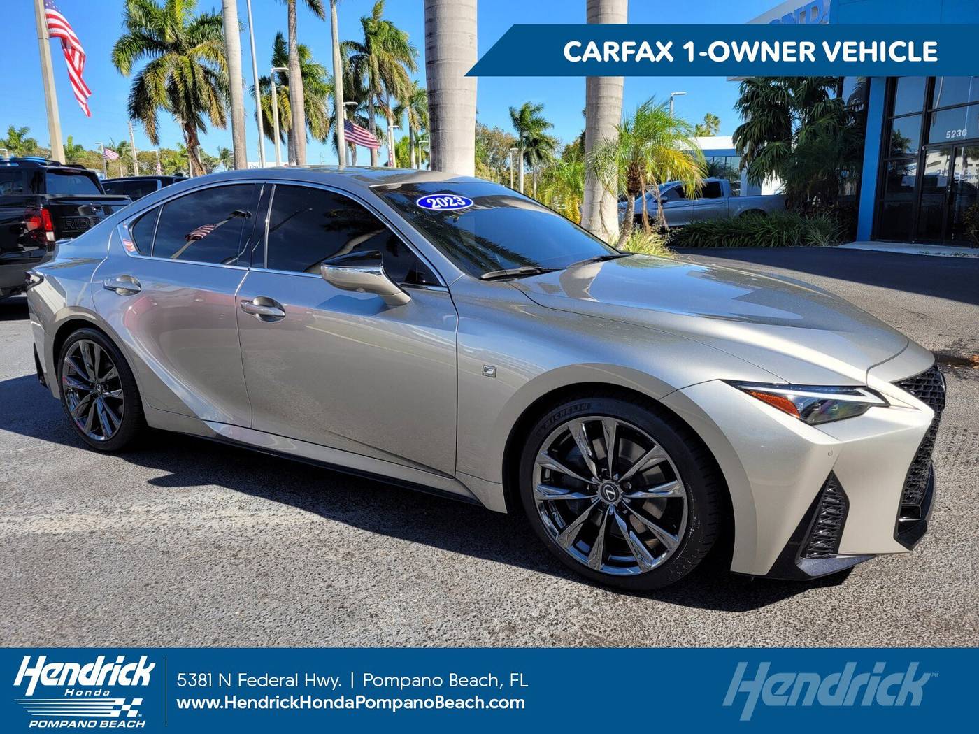 2023 Lexus IS IS 350 F SPORT — Sedan — 18,330 mi — Pompano Beach, FL