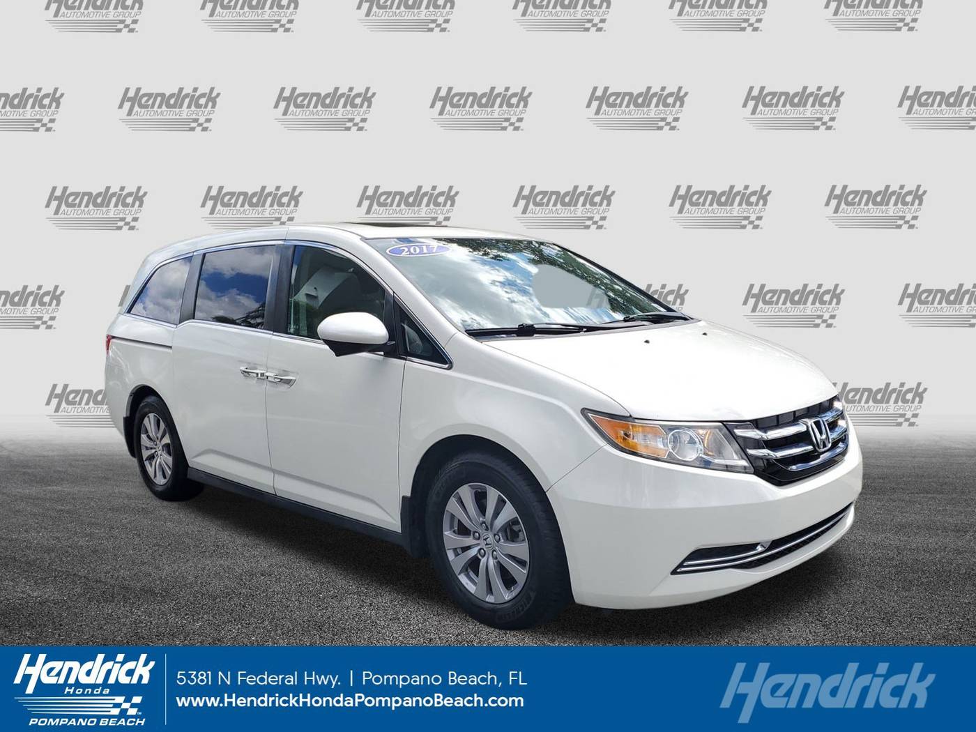 2017 Honda Odyssey EX-L — Minivan — 63,875 mi — Pompano Beach, FL