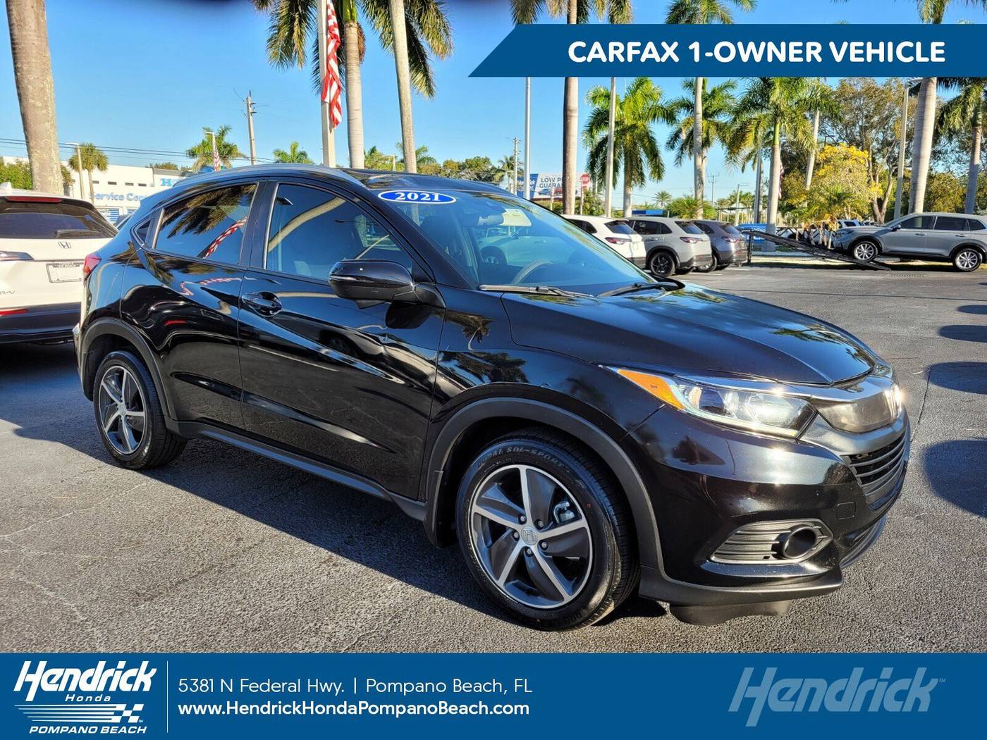 2021 Honda HR-V EX — SUV — 115,923 mi — Pompano Beach, FL