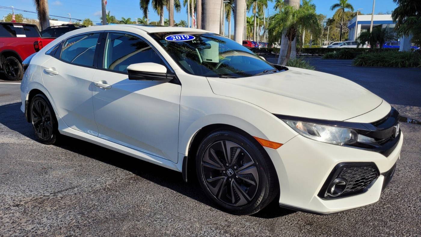 2019 Honda Civic EX — Hatchback — 30,820 mi — Pompano Beach, FL