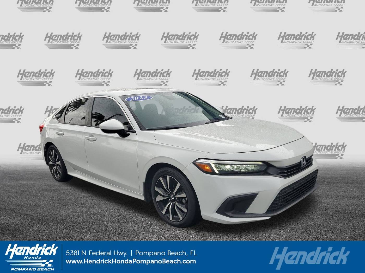 2023 Honda Civic EX — Sedan — 23,349 mi — Pompano Beach, FL