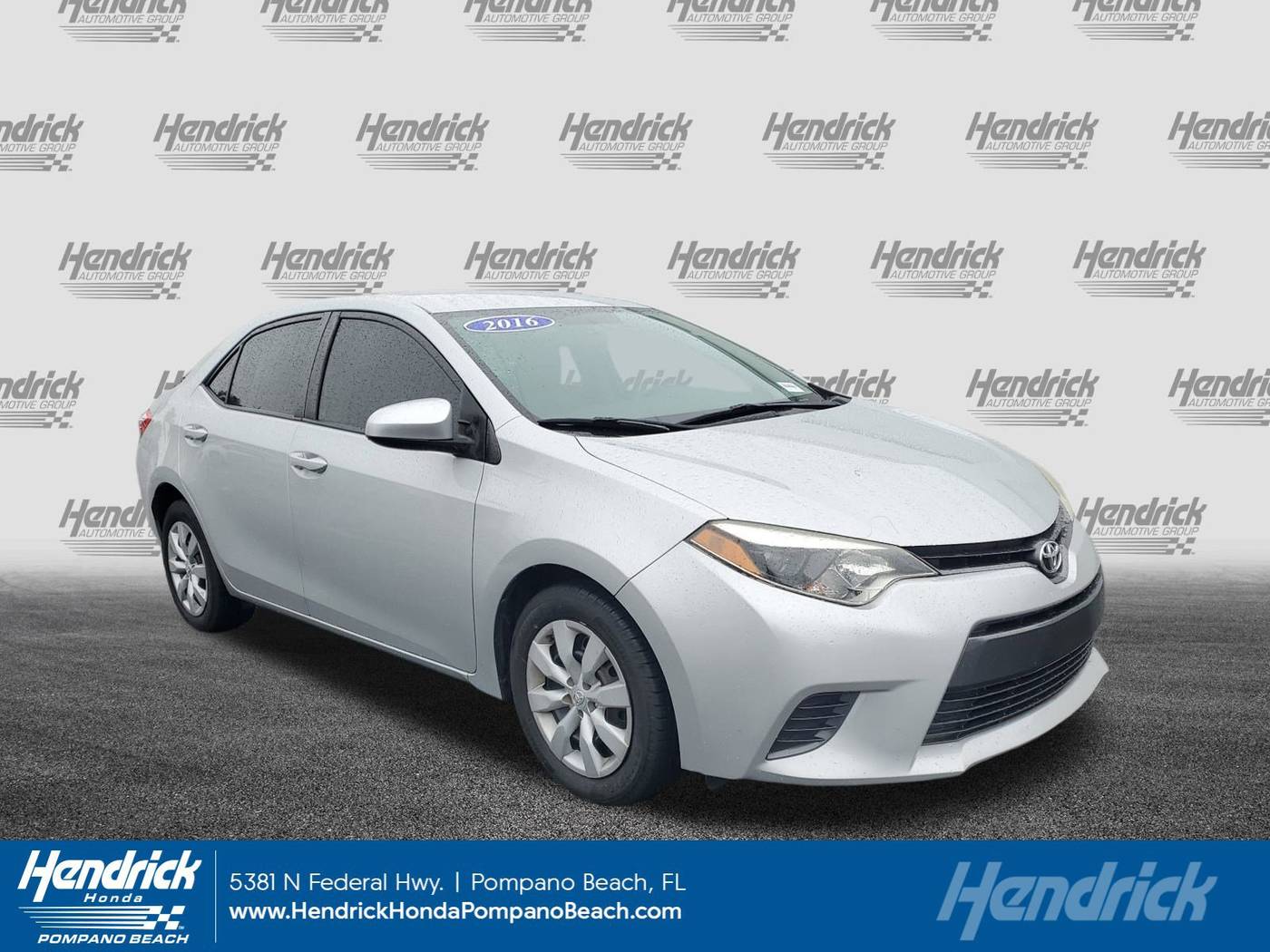 2016 Toyota Corolla LE — Sedan — 106,747 mi — Pompano Beach, FL