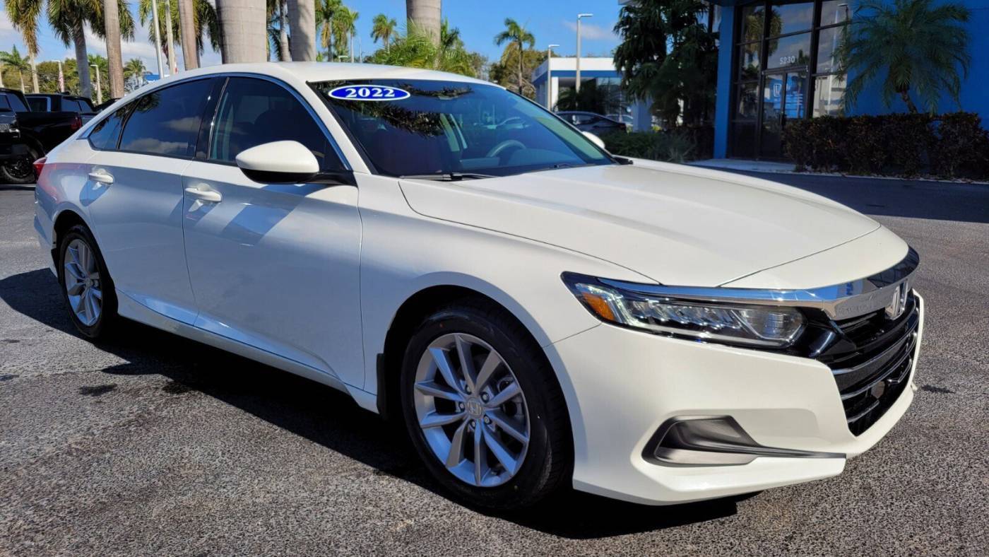 2022 Honda Accord LX — Sedan — 26,623 mi — Pompano Beach, FL