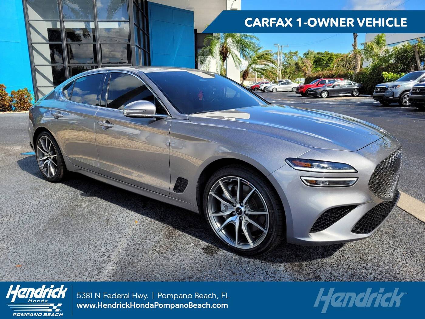 2025 Genesis G70 2.5T — Sedan — 7,258 mi — Pompano Beach, FL