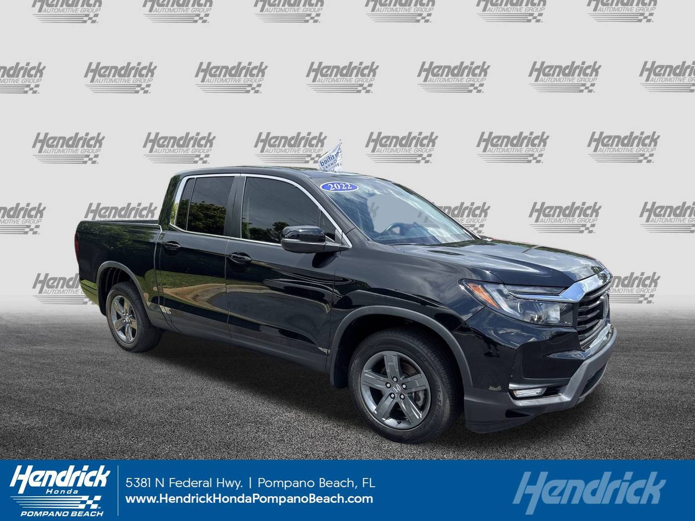 2022 Honda Ridgeline RTL — Pickup Truck — 41,959 mi — Pompano Beach, FL