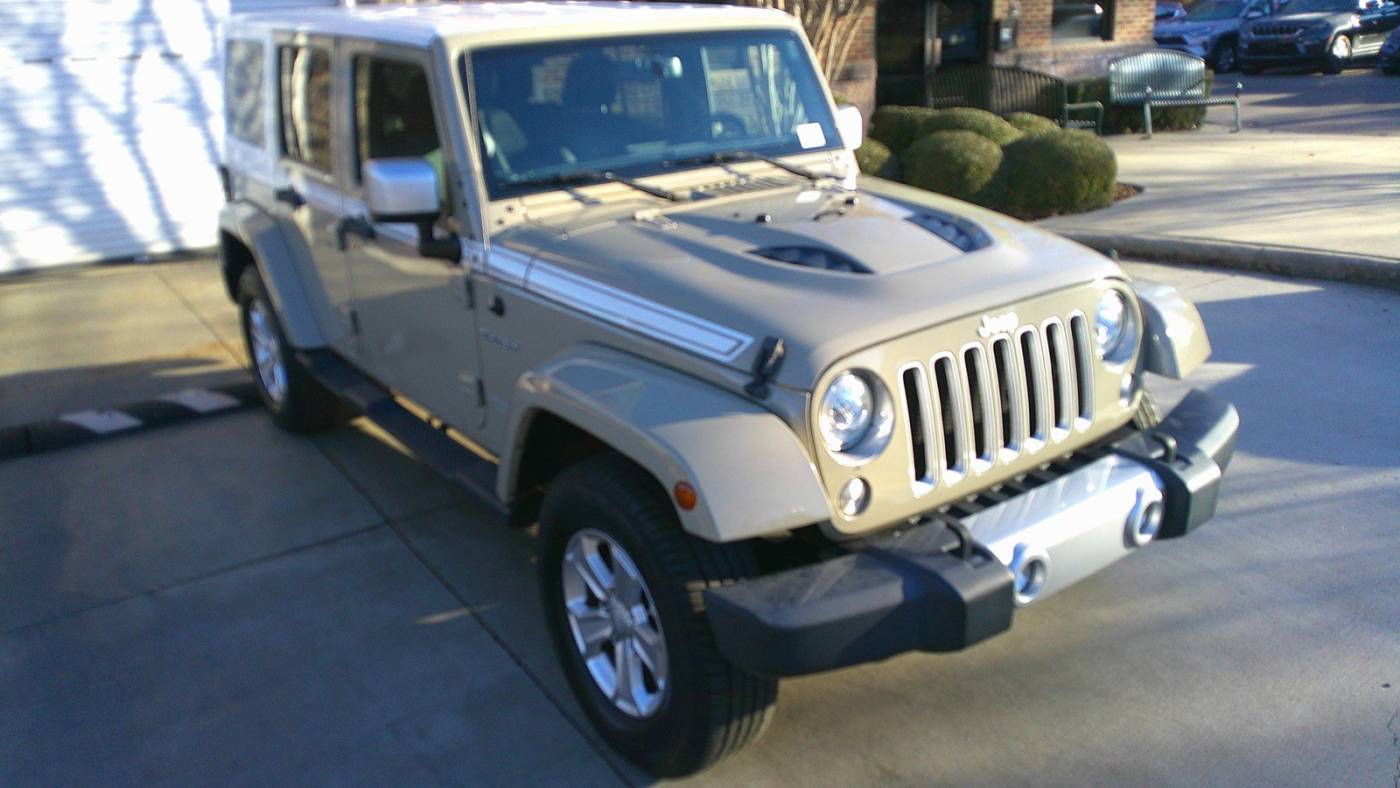 2017 Jeep Wrangler Chief Edition — SUV — 75,298 mi — Apex, NC