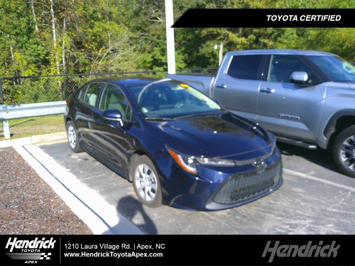 2022 Toyota Corolla LE — Sedan — 21,909 mi — Apex, NC