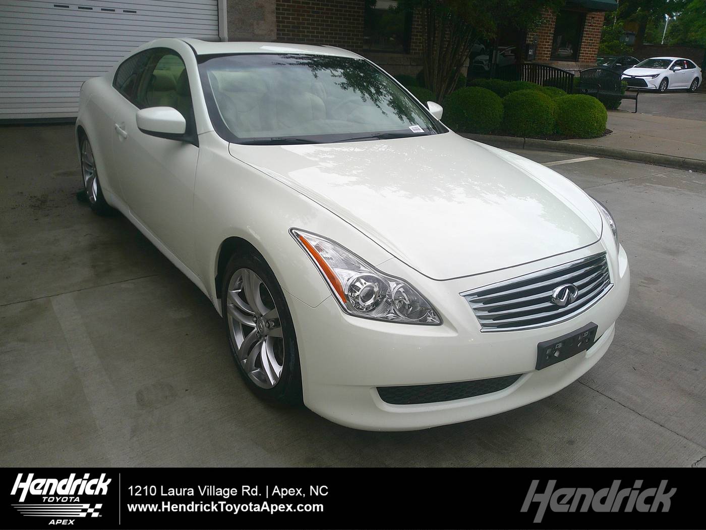 2008 INFINITI G G37 — Coupe — 43,491 mi — Apex, NC