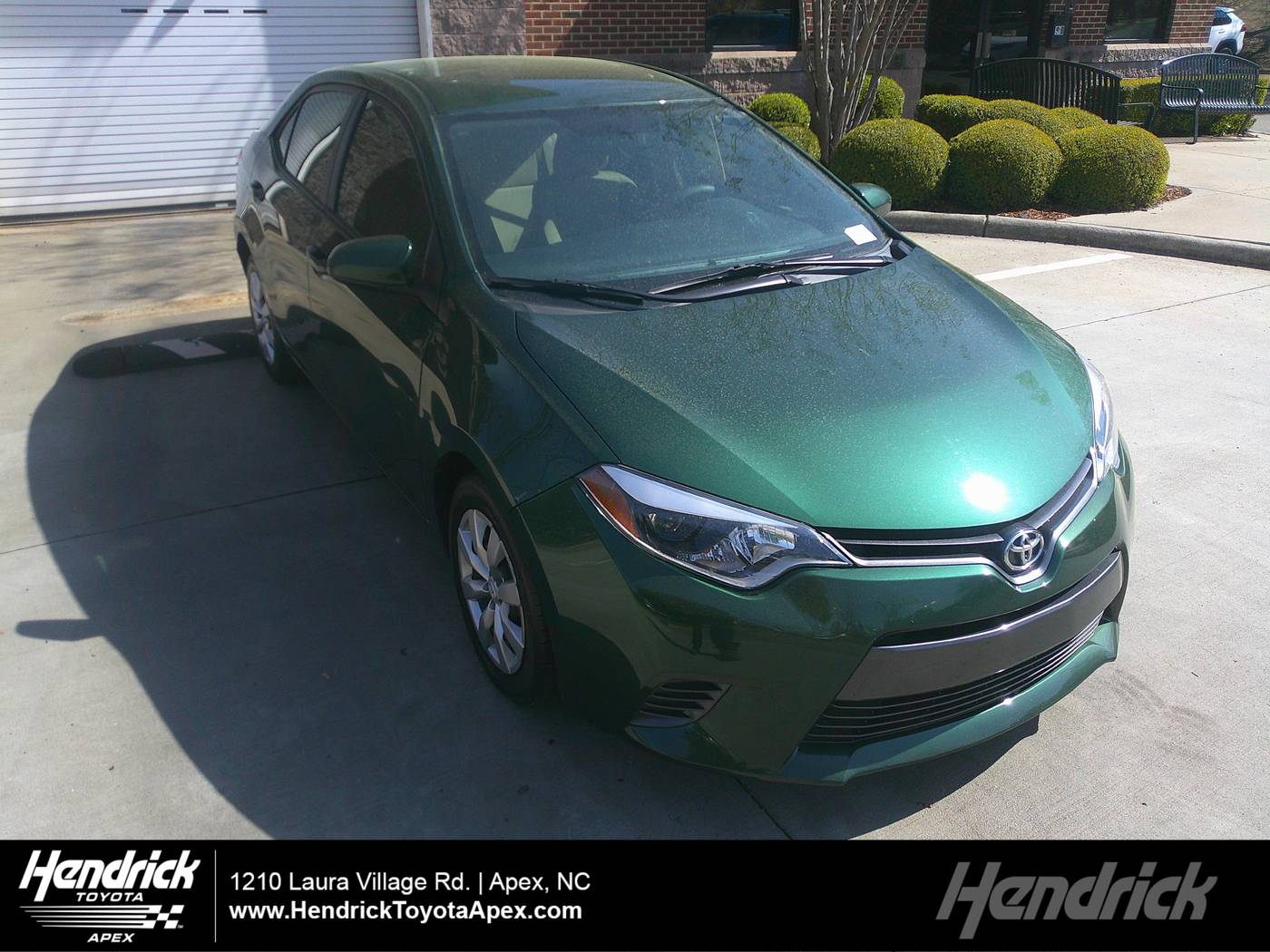 2015 Toyota Corolla LE — Sedan — 71,272 mi — Apex, NC