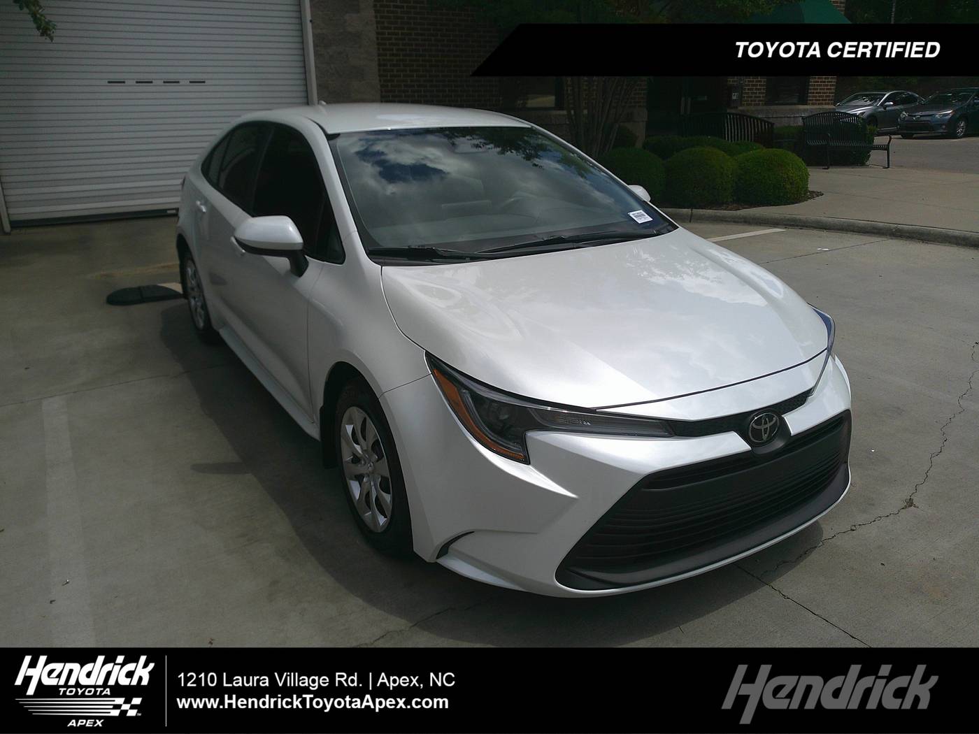 2025 Toyota Corolla LE — Sedan — 12,424 mi — Apex, NC