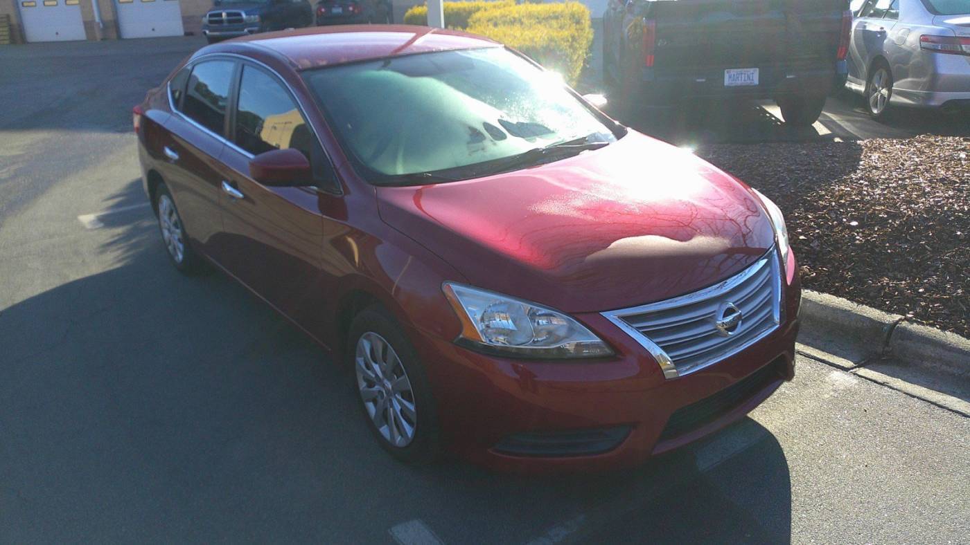 2015 Nissan Sentra S — Sedan — 105,115 mi — Apex, NC