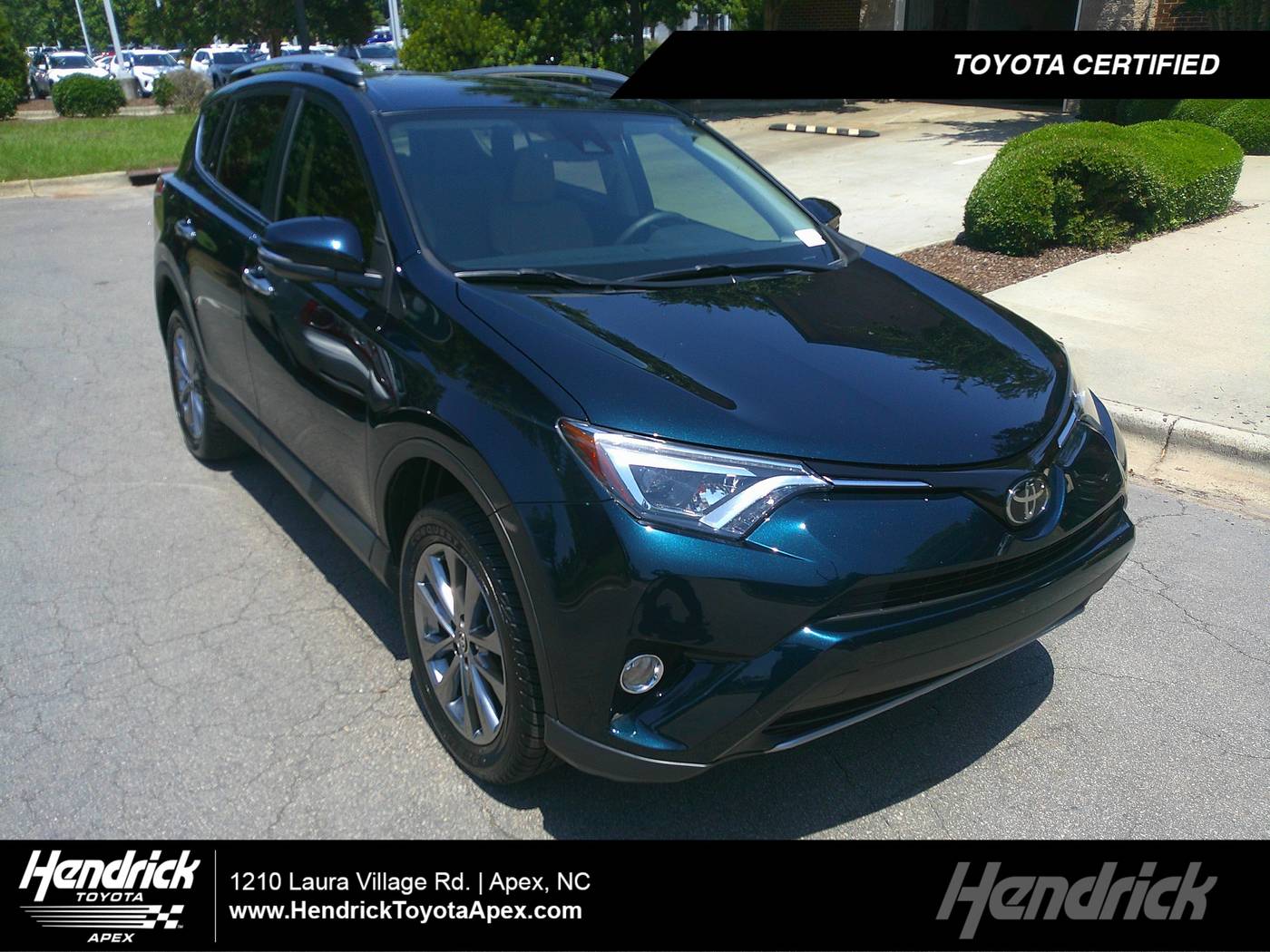 2018 Toyota RAV4 Limited — SUV — 52,505 mi — Apex, NC