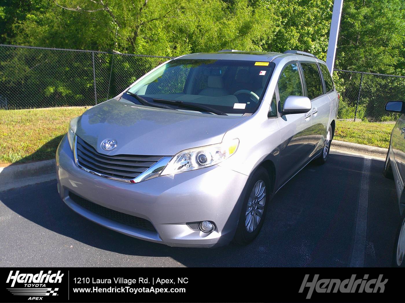 2013 Toyota Sienna XLE — Minivan — 61,833 mi — Apex, NC