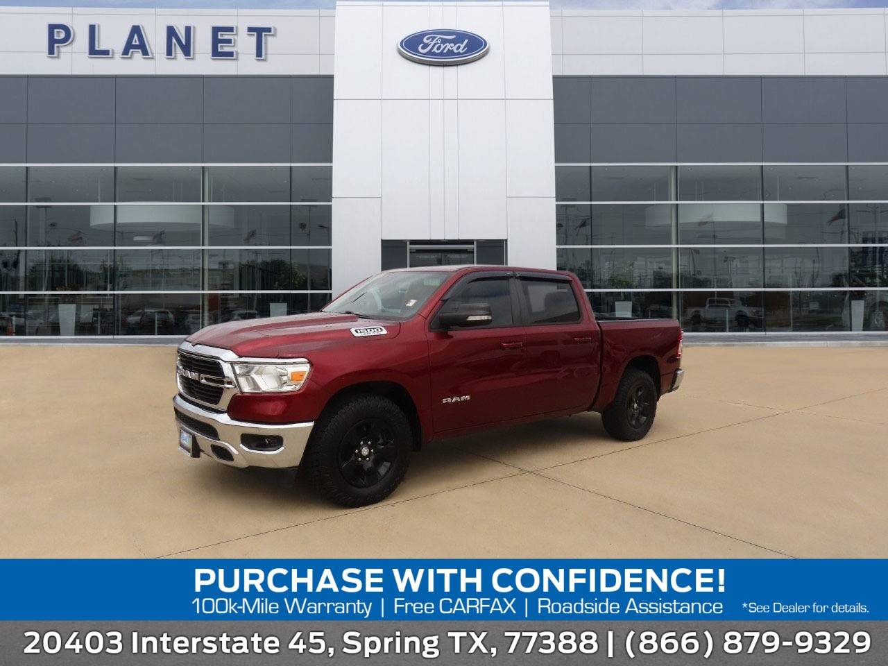 2021 Ram 1500 Lone Star — Pickup Truck — 61,557 mi — Spring, TX