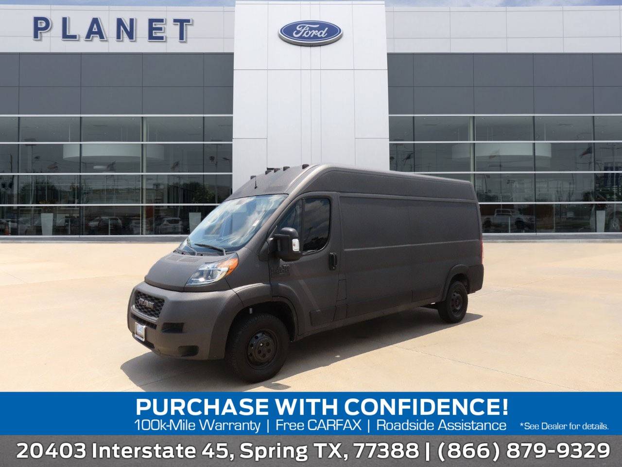 2021 Ram ProMaster Cargo Van 2500 — Cargo Van — 45,616 mi — Spring, TX