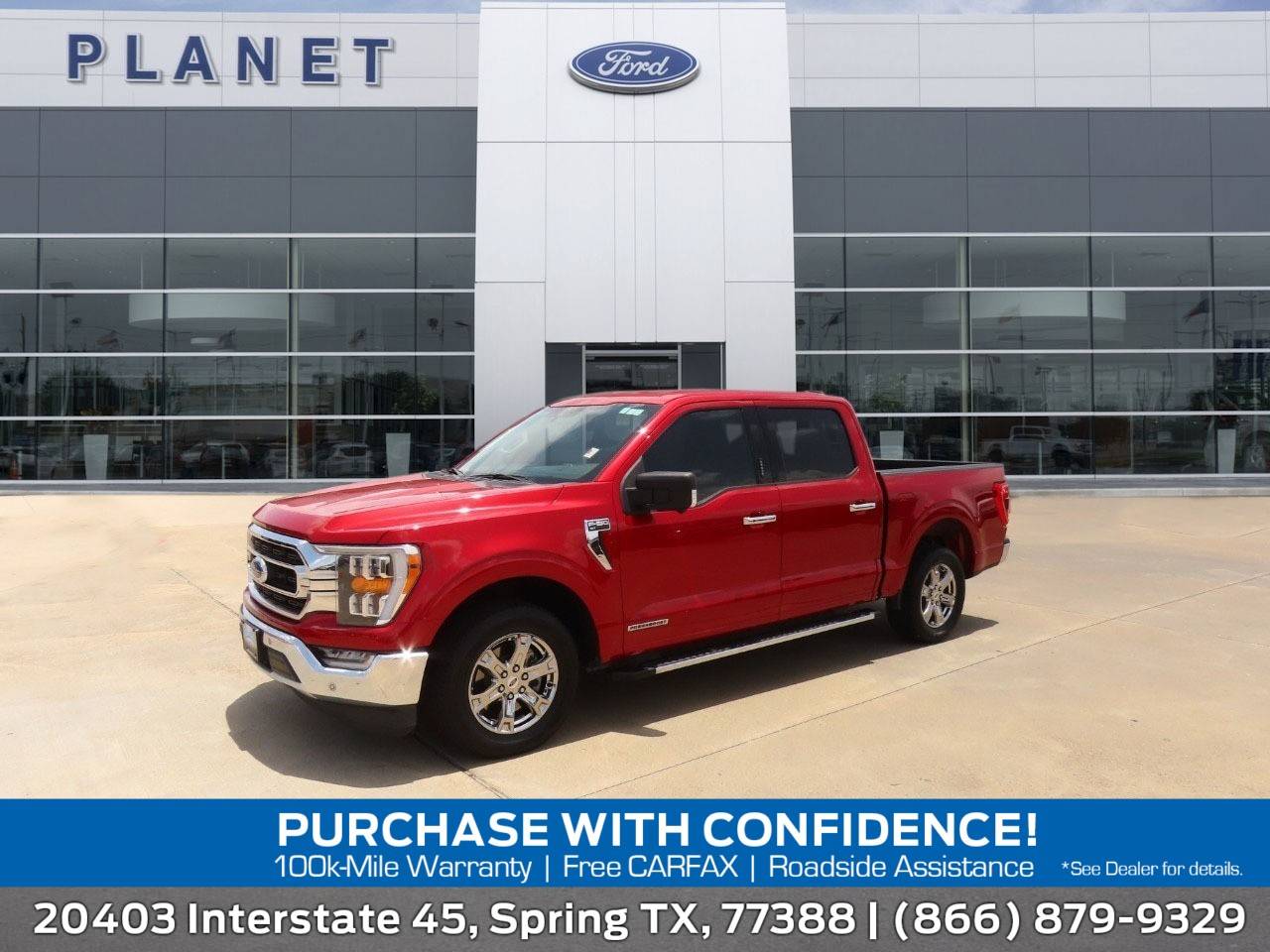 2021 Ford F-150 XLT — Pickup Truck — 19,760 mi — Spring, TX