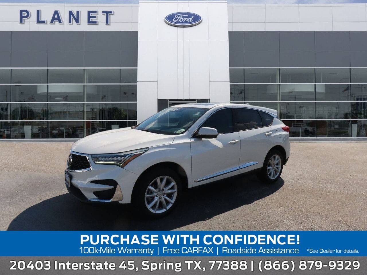 2020 Acura RDX Base — SUV — 112,902 mi — Spring, TX