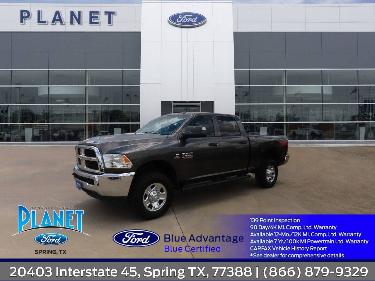 2016 Ram 2500 Tradesman — Pickup Truck — 80,337 mi — Spring, TX