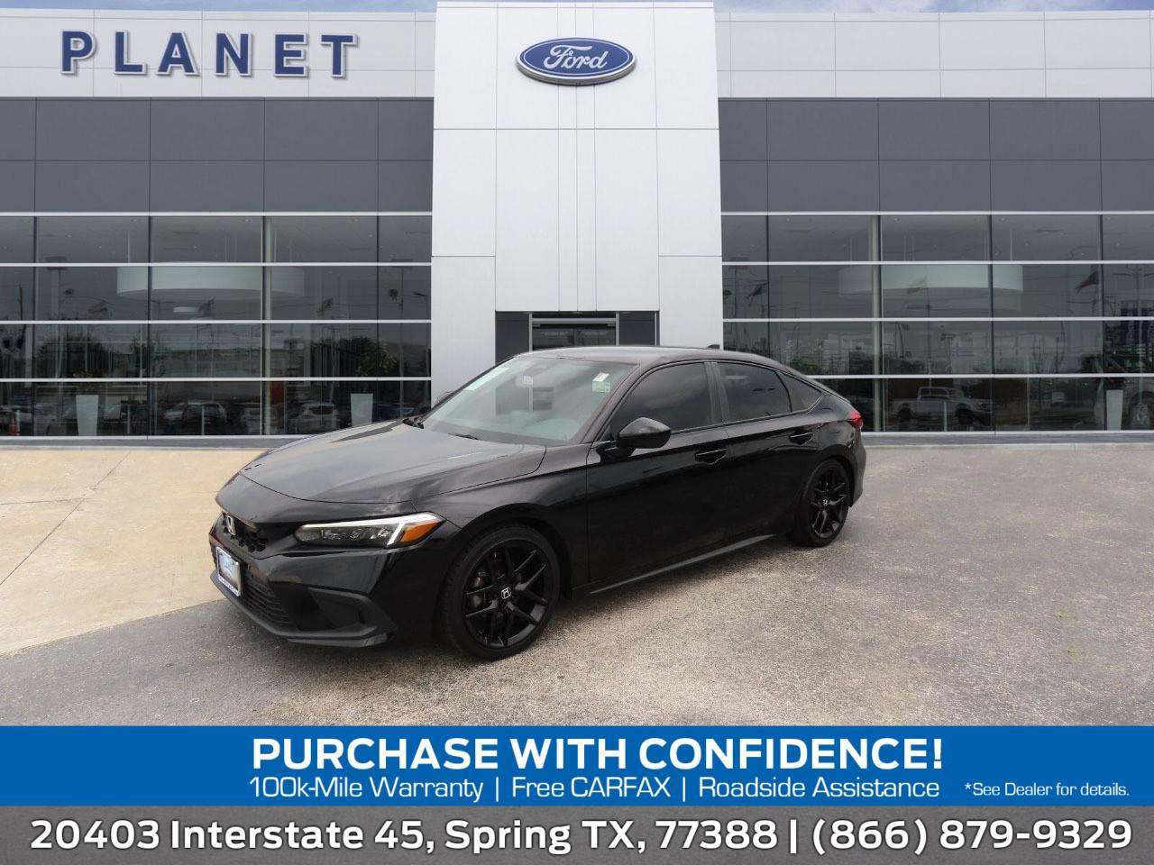 2022 Honda Civic Sport — Hatchback — 58,254 mi — Spring, TX