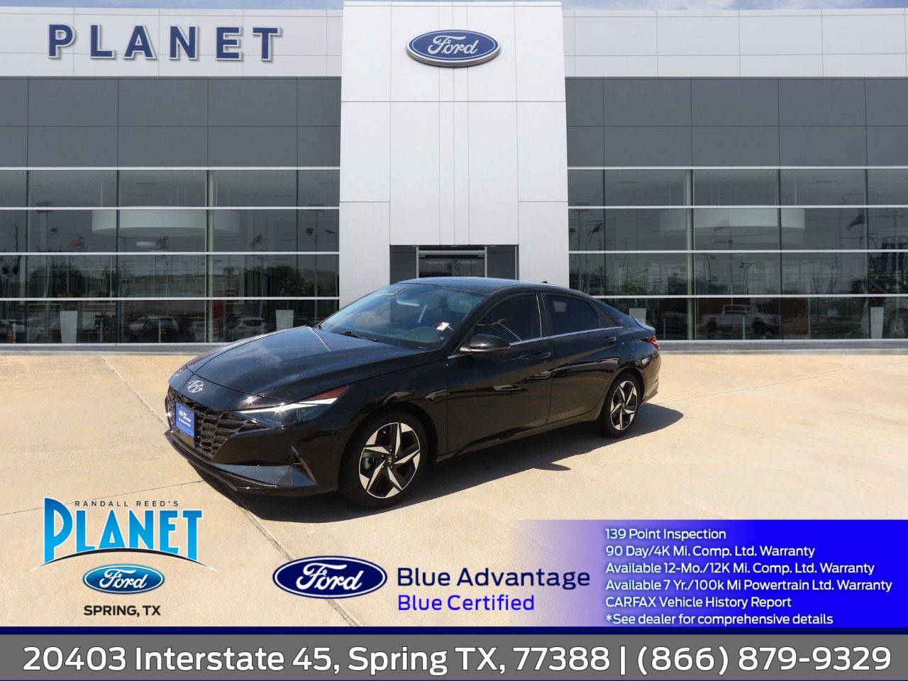 2023 Hyundai Elantra Limited — Sedan — 29,165 mi — Spring, TX