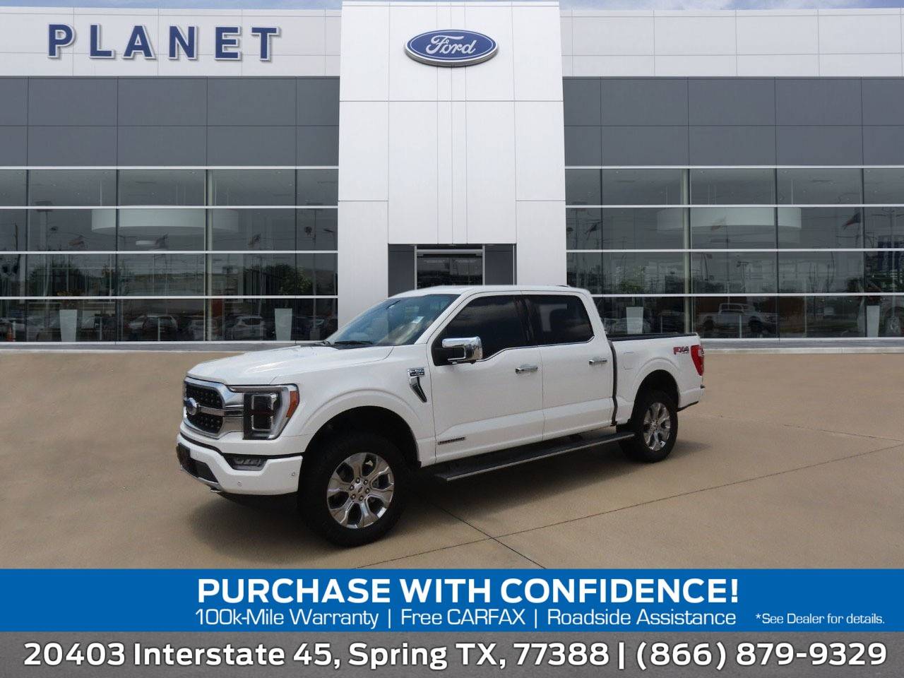 2023 Ford F-150 Platinum — Pickup Truck — 51,717 mi — Spring, TX